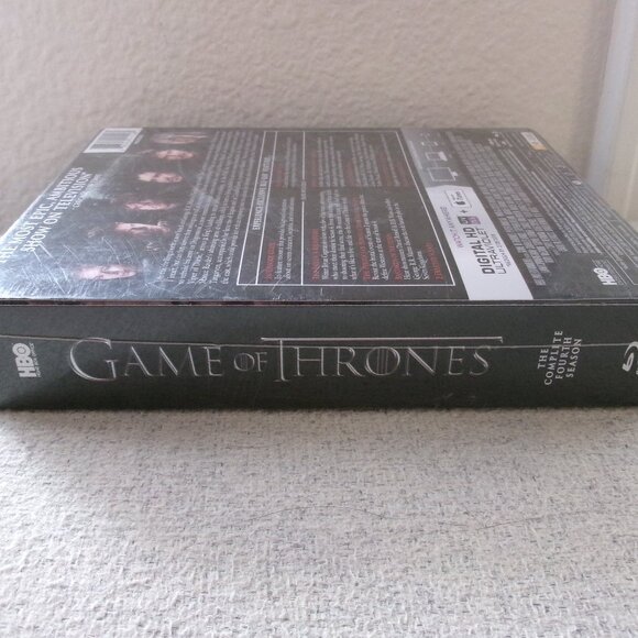 Game of Thrones Complete Season 4 on Blu-Ray and Digital HD DVD - New, Unopened - Picture 6 of 6